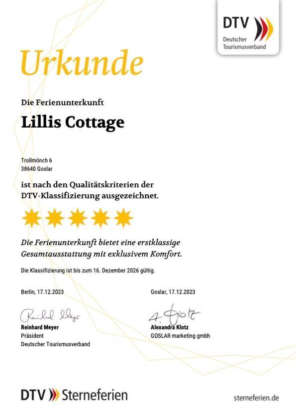 Lillis Cottage Goslar Exterior photo